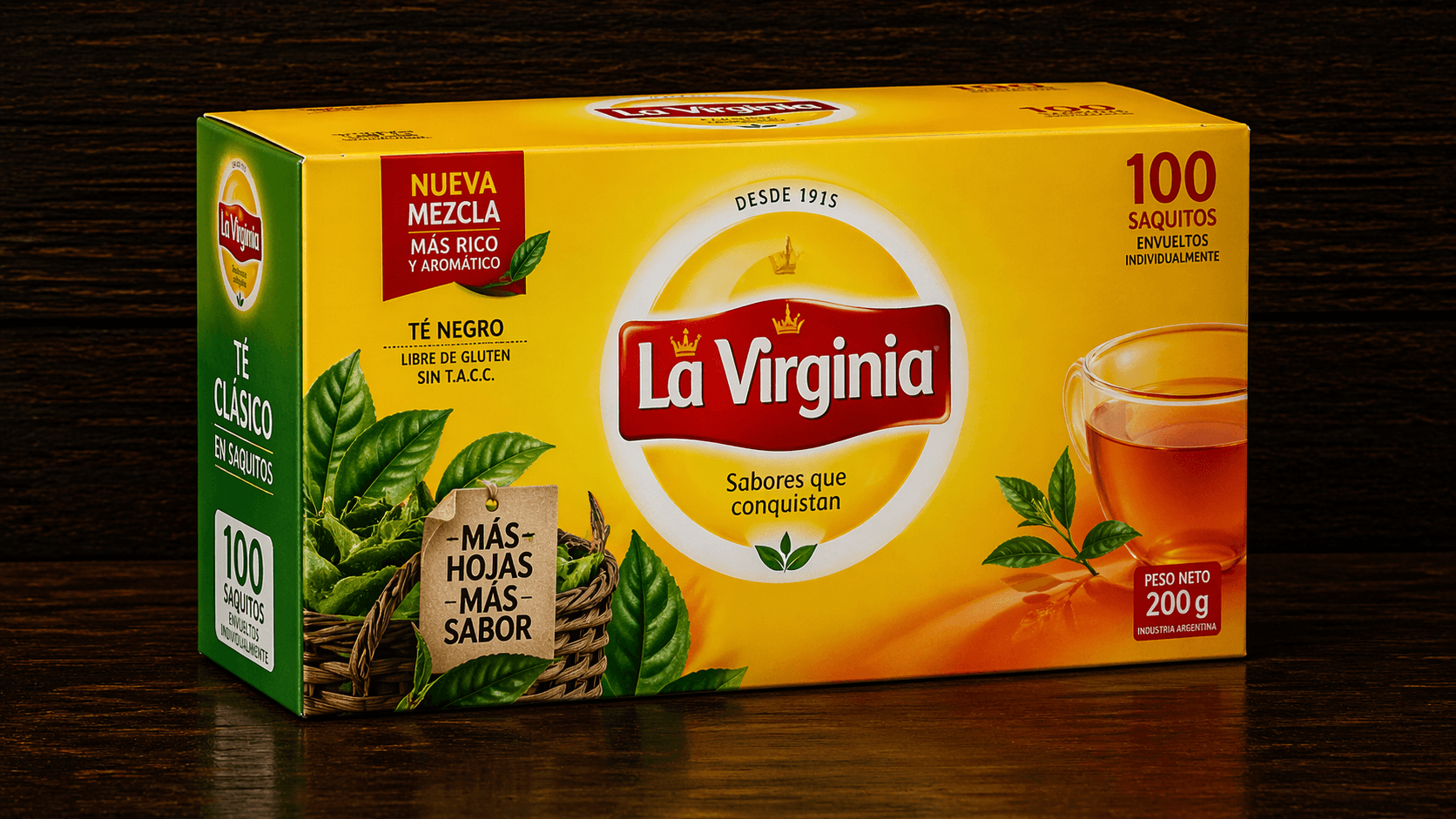 Black Tea Bags - 100 Units (Box)